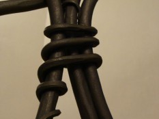 detail zábradlí
