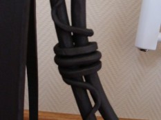Kované zábradlí detail spoje...