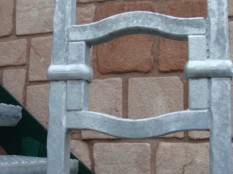 Detail prvku zábradlí...